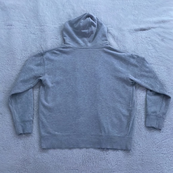 Grey Zip-up Hoodie - Santorini Greek Island - Picture 2 of 5